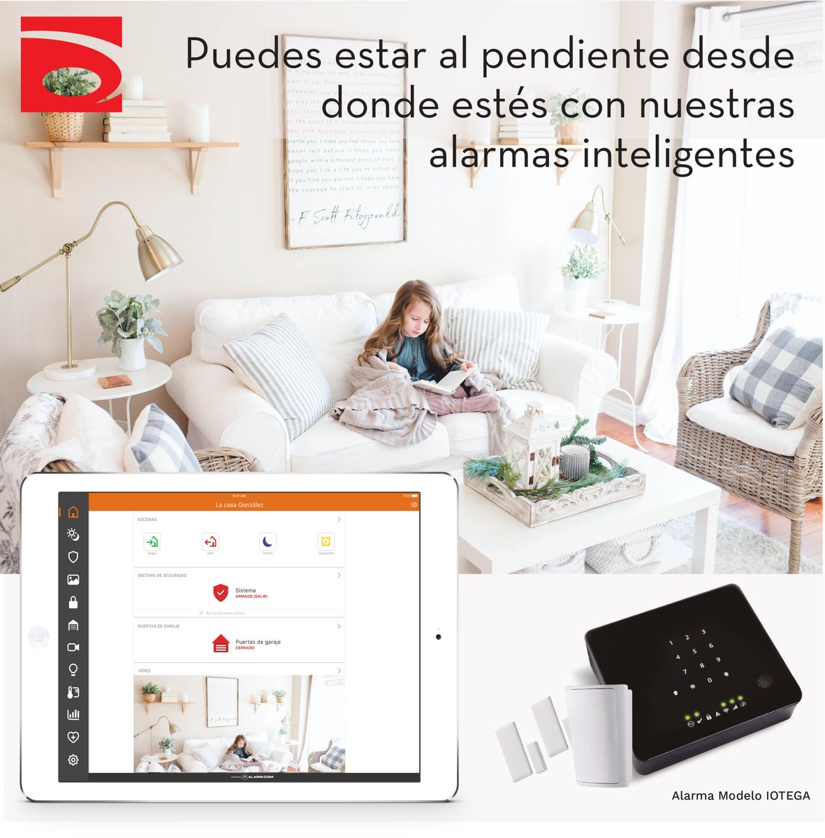 alarmexmx's tweet photo. 😰➡️😁 Nuestras alarmas inteligentes pueden:
Activar o desactivar alarmas🚨, accesos🚪, cámaras📷, luces💡, y más🔌 desde cualquier dispositivo móvil sin importar en dónde estés. #CasaInteligente #Alarmex #SmartHome
🔴https://t.co/smgQDVHvrX
Cotiza: https://t.co/FXjj7KZ5OG https://t.co/EyBbHY9BdF
