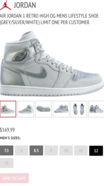 توییتر \\ solefed در توییتر: «Few sizes: Men's Air Jordan 1 High OG CO JP  https://t.co/hZ5OGfq2a5 #AD https://t.co/OLJv4hqNf0»