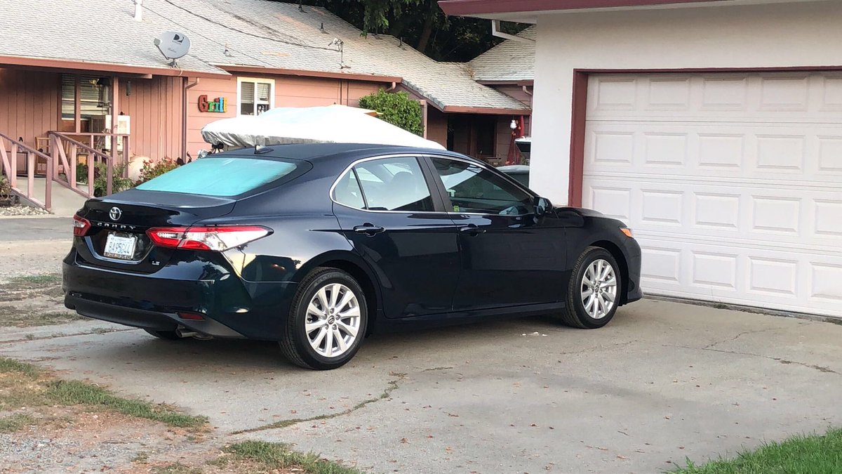 danher410's tweet photo. Newest Member of My family. Can proudly say i put down the money to pull it out. #Newcarowner #gratefultogod #Camry2020 https://t.co/9qi0KGtvlI