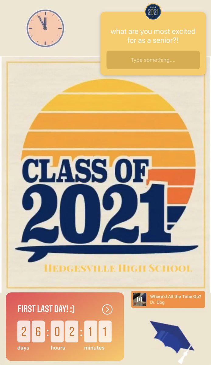 hhsclassof2021_'s tweet photo. Our insta stories from this evening. Follow us @ hedgesville2021 to stay updated and interacted! 😉💙 https://t.co/s8DYE6mFP5