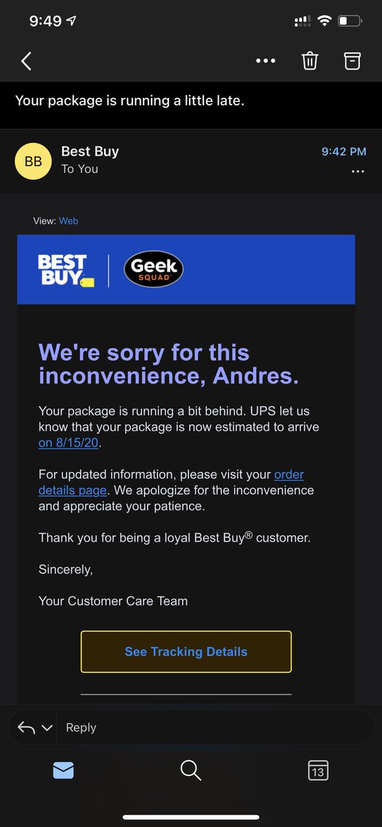 Pibe38's tweet photo. Yet again... why do I bother ordering from @BestBuy / @BestBuySupport? Every. Time. https://t.co/zQPOVVmv3V