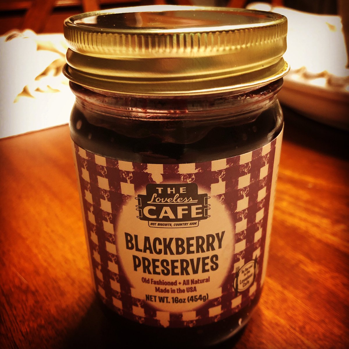WE HAVE SUCH awesome students. One young man from Nashville whom I advised via Zoom during one of the SOARs brought me this yumo gift this afternoon. It was neat to meet him in person. Turns out he works where they make this. It is truly blackberry ambrosia 👏.