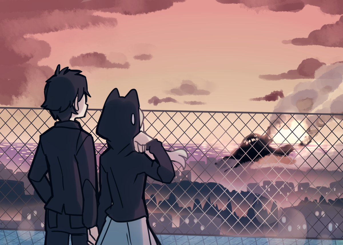 CRC_Luna's tweet image. The Boba Monster has made it to the city. If this really is the last time loop, like The Man said...then we've failed. And we won't get to try again.