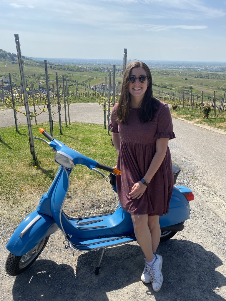 Hey there! I'm Delaney Patrick &amp; I am thrilled to join the Rocky Creek Family teaching music 🥳🎶
Some facts about me:
1. This will be my first year teaching :)
2. I graduated from the University of Colorado-Boulder!
3. I speak German and lived in Mannheim, Germany the past year!