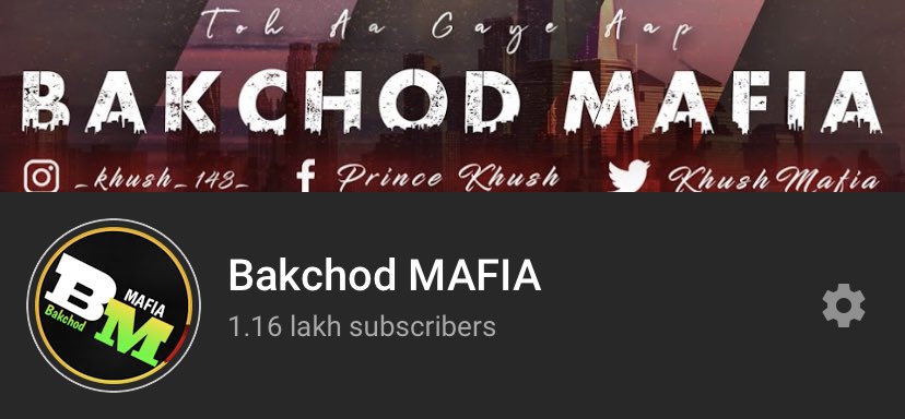 khushmafia's tweet photo. #WhyNoReach #help
Recently My Channel ‘Bakchod MAFIA’ and @TalksDinesh Both Are Performing Awsm stats but from one week our channels didnot get the reach they usually gets...Even Our Like Ratio is far more Better then before plz YT #HELP
@ytcreators @YouTubeIndia https://t.co/DODtrpzNYz