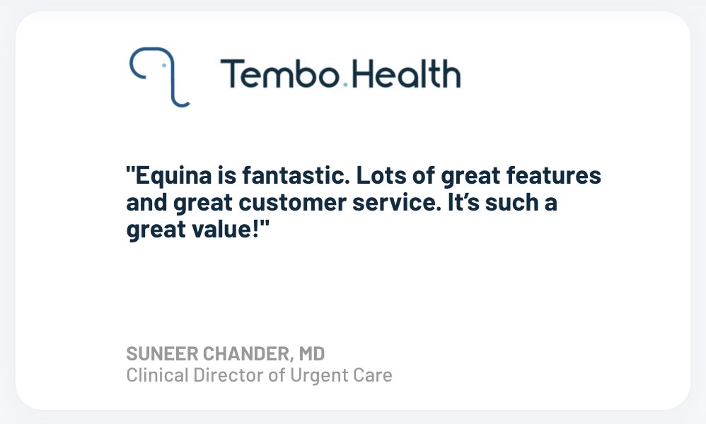 Equina Scheduling tweet media