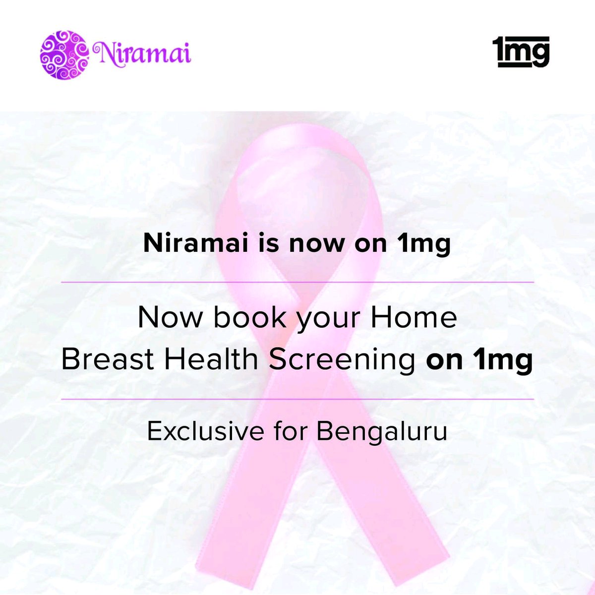 Niramai (@niramaianalytix) on Twitter photo We are excited to announce our partnership with <a href="/1mgOfficial/">Tata 1mg</a> Now you can book your home screening on your 1mg app! <a href="/niramaianalytix/">Niramai</a> <a href="/geethamhp/">Geetha Manjunath</a> <a href="/tandon_prashant/">Prashant Tandon</a> We are excited to announce our partnership with <a href="/1mgOfficial/">Tata 1mg</a> Now you can book your home screening on your 1mg app! <a href="/niramaianalytix/">Niramai</a> <a href="/geethamhp/">Geetha Manjunath</a> <a href="/tandon_prashant/">Prashant Tandon</a>