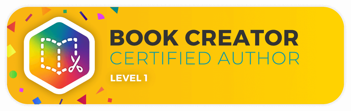 kerrydaus's tweet photo. Completed the #CertifiedAuthor Level 1 with
@BookCreatorApp! What a great way to review/learn about all of the amazing things we can do with Book Creator! https://t.co/fuvVH5F36F