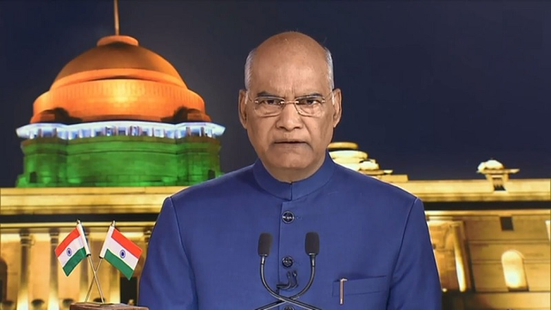 DDNewslive's tweet photo. President  #RamNathKovind to address nation on eve of 74th #IndependenceDay today 
https://t.co/akjqflqKFF https://t.co/8FmYsTt7Y3