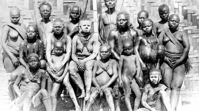 #124: Asiatic Black Man (Part 3)Resembling the Pygmies. the Jarawa people of the Andamanese Islands of India have some of the oldest DNA on Earth. These were some of the earliest Asians, they left Africa by boat around 50,000 years ago.