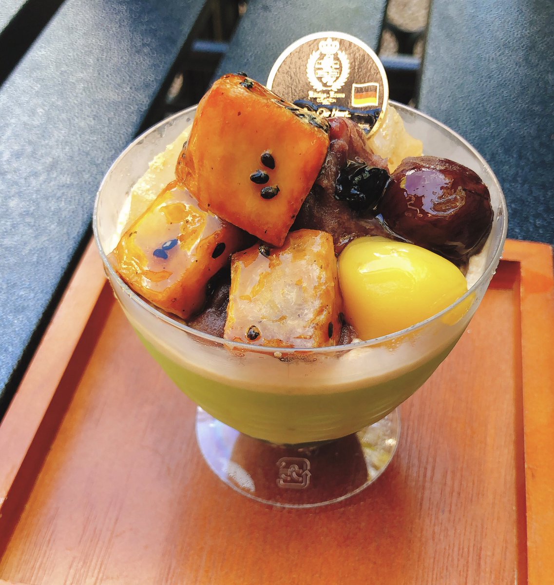 抹茶ムースパフェ