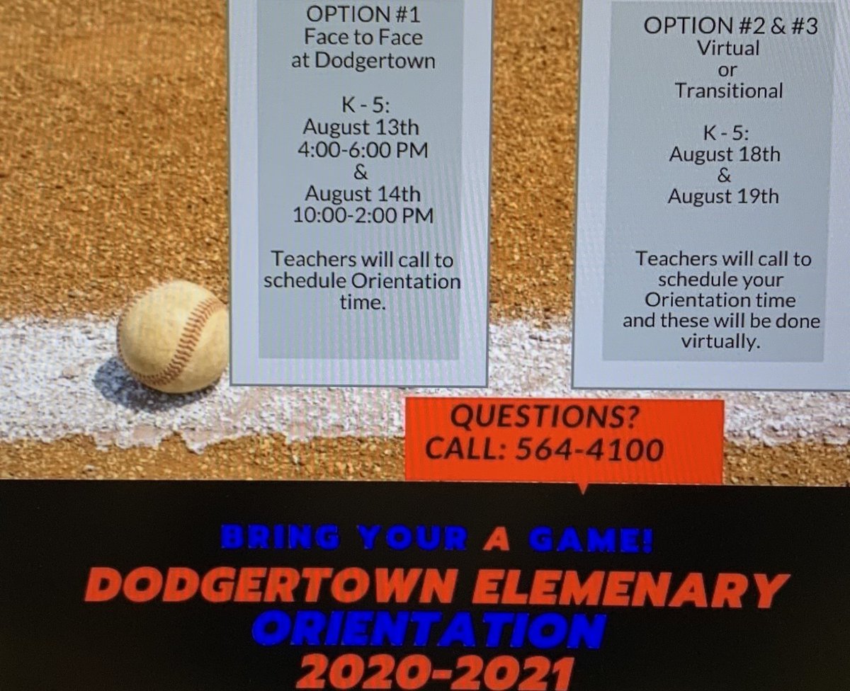 Day 1 of Orientation was a win win @DodgertownELEM! Welcoming families back and seeing our Little Dodgers was a Grand Slam! And then to hear their little voices say, “I missed you!” ~Priceless❤️🙂@IRCSchools @SDIRC_SUP <a href="/Bass_SDIRC/">Scott Bass</a>