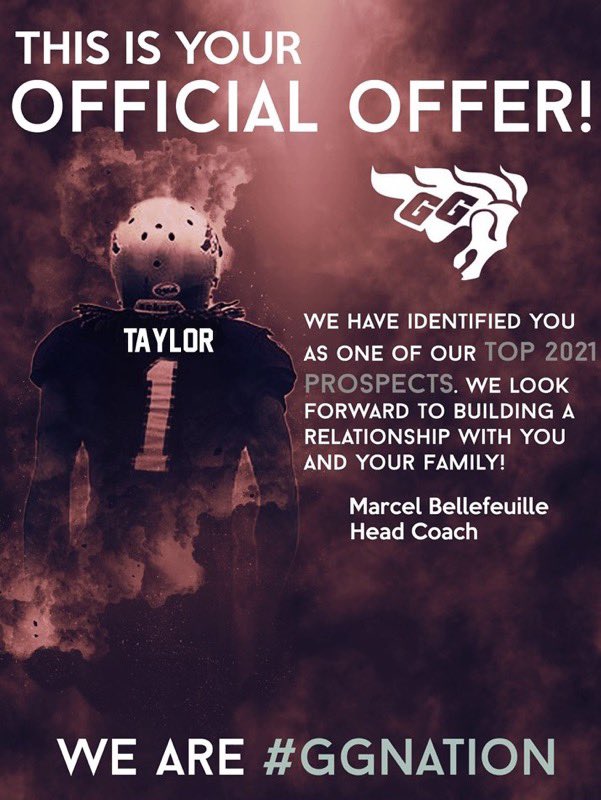Thank you Head Coach <a href="/mb_coach/">Marcel Bellefeuille</a> &amp; <a href="/CoachNateTaylor/">Coach Nate Taylor</a> for the Official Offer to #GGnation🐴🏈 I appreciate <a href="/GeeGeesFootball/">Gee-Gees Football</a> for recognizing my talents on the field and dedication in the classroom!

hudl.com/video/3/764184…

<a href="/OUAsport/">Ontario University Athletics</a> <a href="/USPORTSca/">U SPORTS</a> <a href="/USPORTS_FB/">U SPORTS Football</a> <a href="/QBHitList/">QBHitList.com</a> <a href="/chatfootball/">CanadaFootballChat</a>