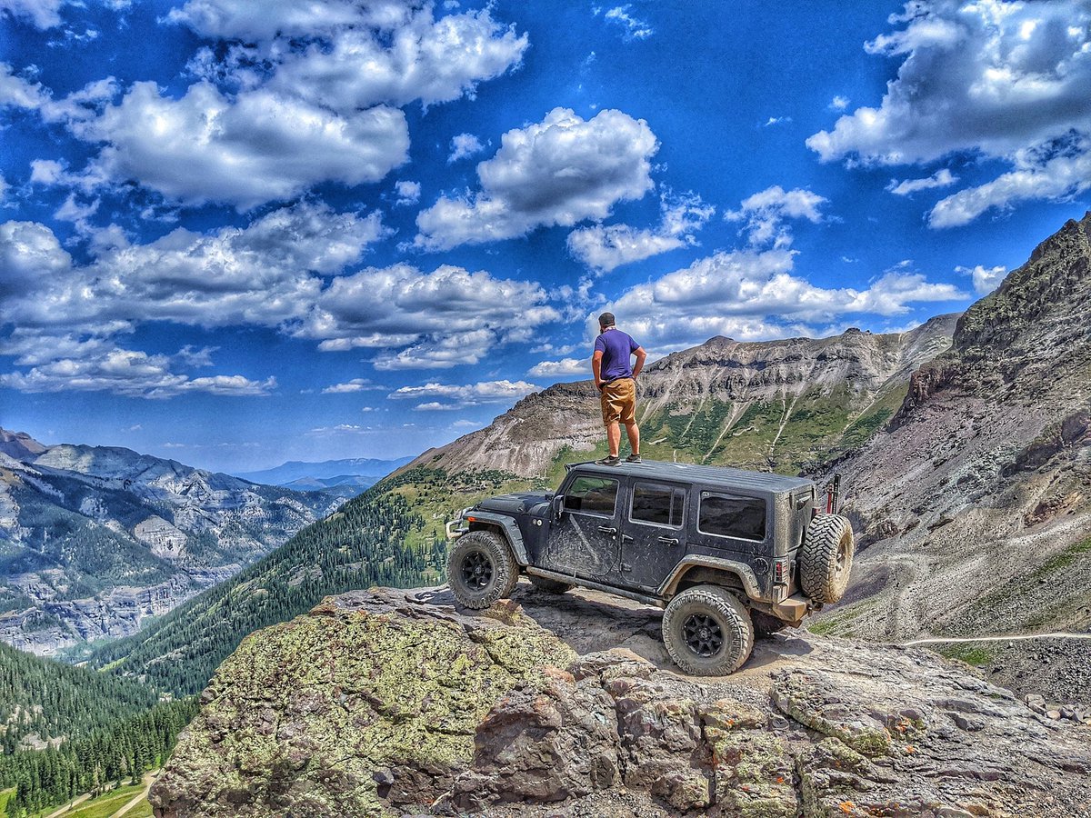 2015BlackWidow's tweet photo. Imogene Pass was amazing today! https://t.co/jkKdFzYhXZ