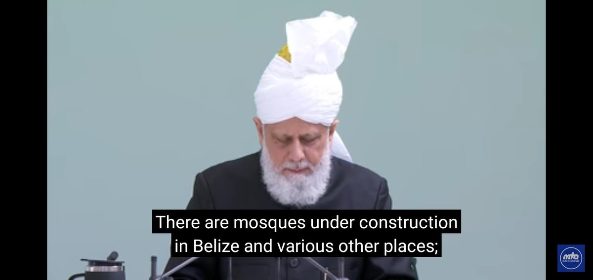 nmangla11's tweet photo. We are very fortunate to have #KhalifaofIslam mention the construction of Belize Mosque in his last #fridaysermon. Alhamdulillah. https://t.co/u26mK9269B