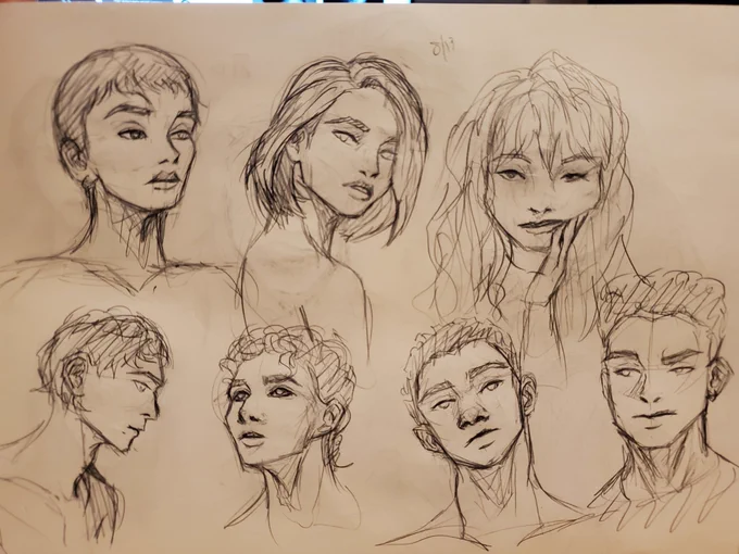 studying faces yeet 