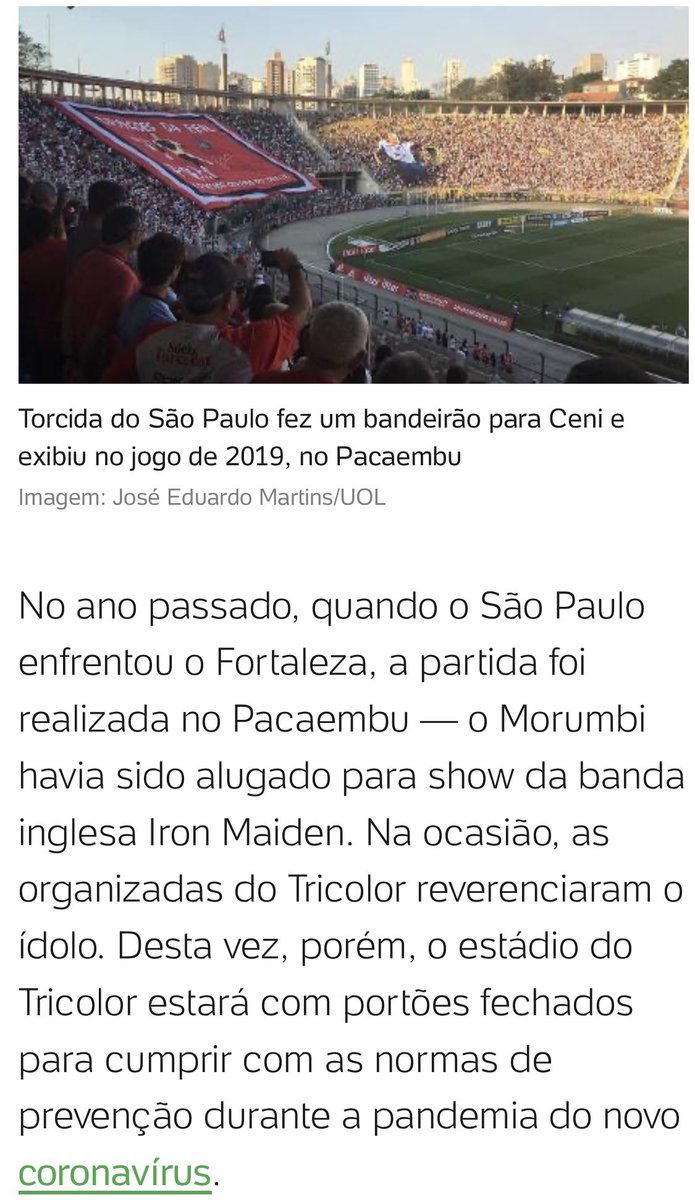 thiagopoco's tweet photo. Sao Paulo vs Fortaleza - 2019 (vitória tricolor paulista) + Show Iron Maiden - que dobrada boa! https://t.co/ABzE84iQ01