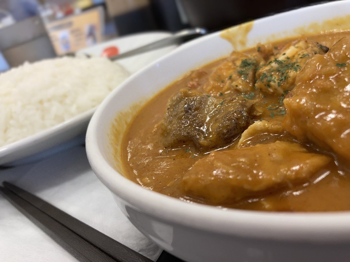 カレー 松屋 チキン バター