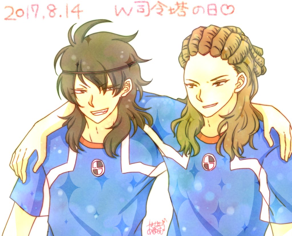 asngaym210's tweet photo. Ｗ司令塔の日おめでとうございます🎉🎉
いつまでも大好き！
(3年前のイラスト再掲) https://t.co/7NnA6fED8H