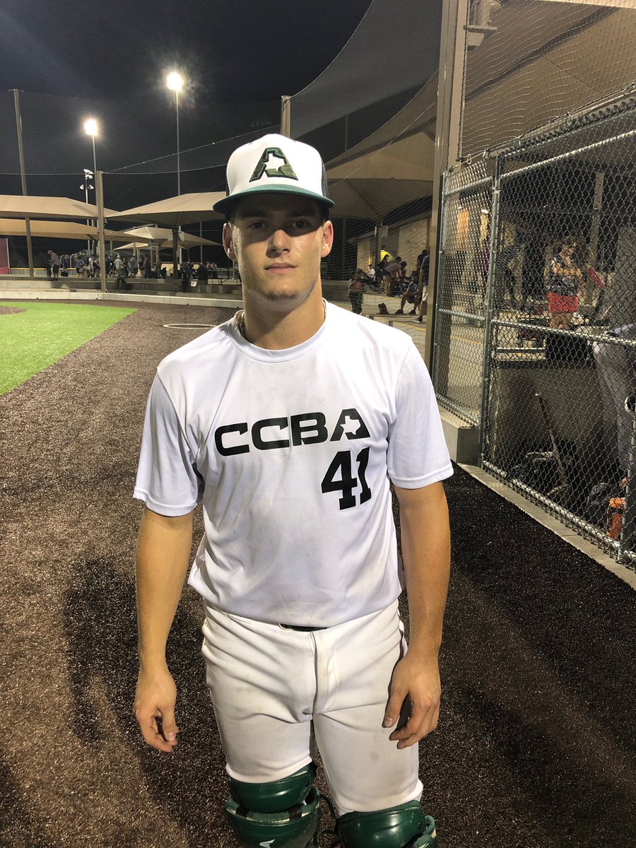 FiveTool's tweet image. @FiveToolTexas: F: @BbCounty 2021 4, East Texas Banditos DeJesus 3 
PoG: @Jack_Redmon2021 2-3, 2B, 4 RBI, R
Pitcher: @cbaugh_21 4IP, 6K, 2H, 0R