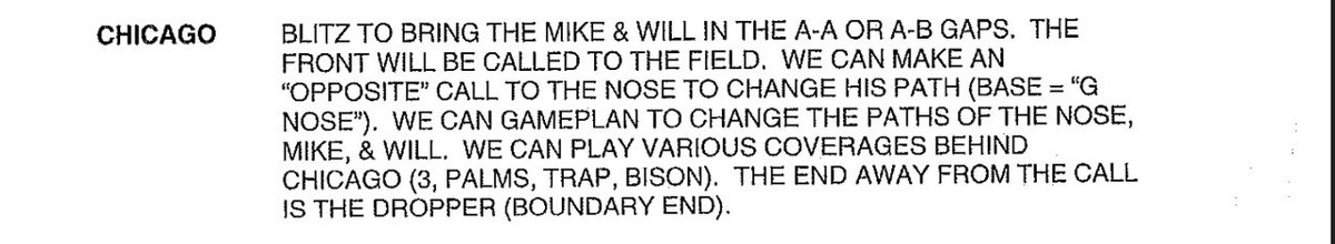 The pressures are fun too. Lots of verbiage to learn but once you do they can throw a lot at an offense and mix and match