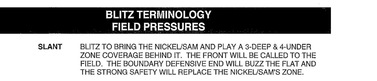 The pressures are fun too. Lots of verbiage to learn but once you do they can throw a lot at an offense and mix and match