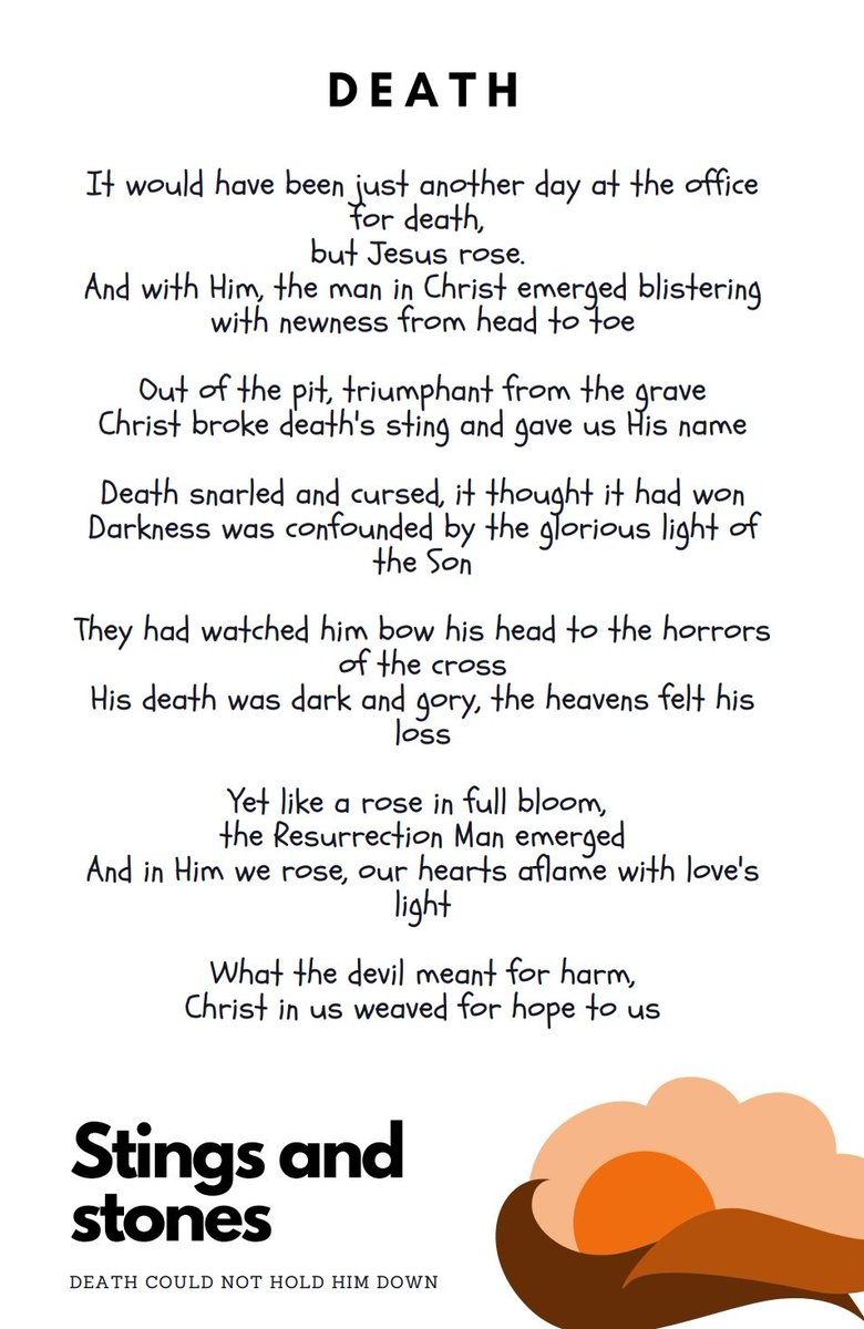 4)DEATH:●I got to realise that what the enemy meant to harm us, God turns it 180°. I stan! #ThisLittleLight