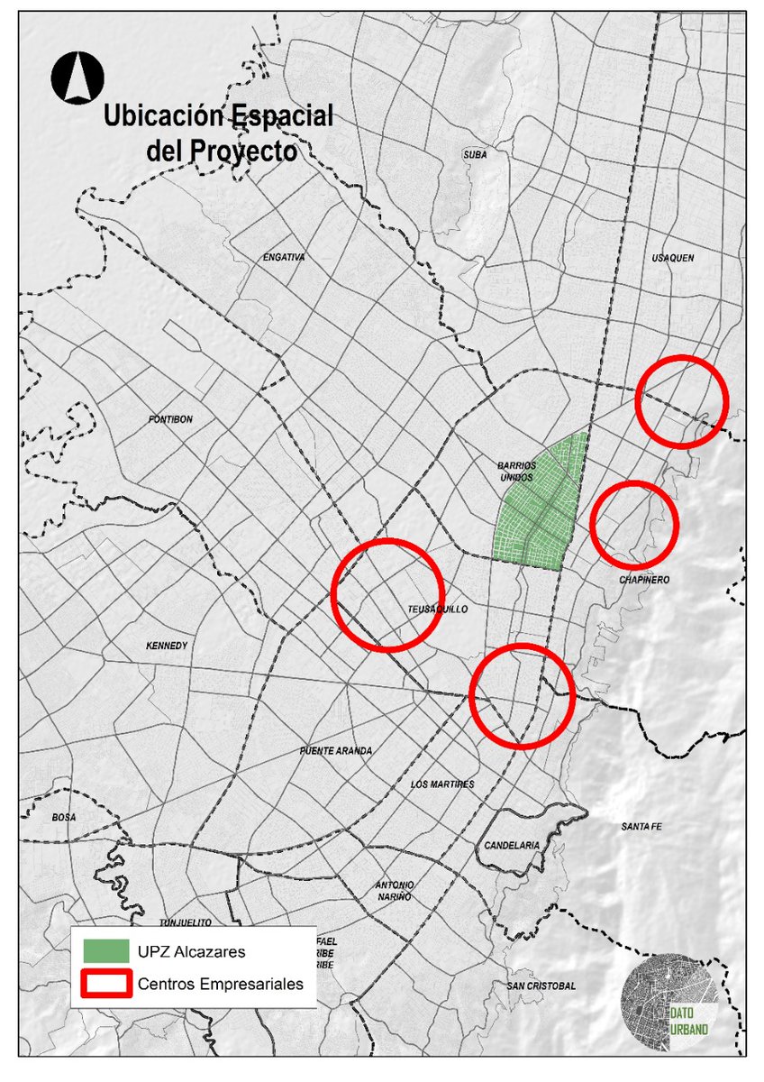 Urbandato's tweet photo. Realizamos un diagnóstico de la zona donde se planeó el proyecto Alameda Entreparques

Este proyecto se planteó dentro de la localidad Barrios Unidos en la UPZ Los Alcázares. 

Inicialmente, resaltamos la localización del sector, pues es una zona central de la ciudad. https://t.co/elleEIEKQS