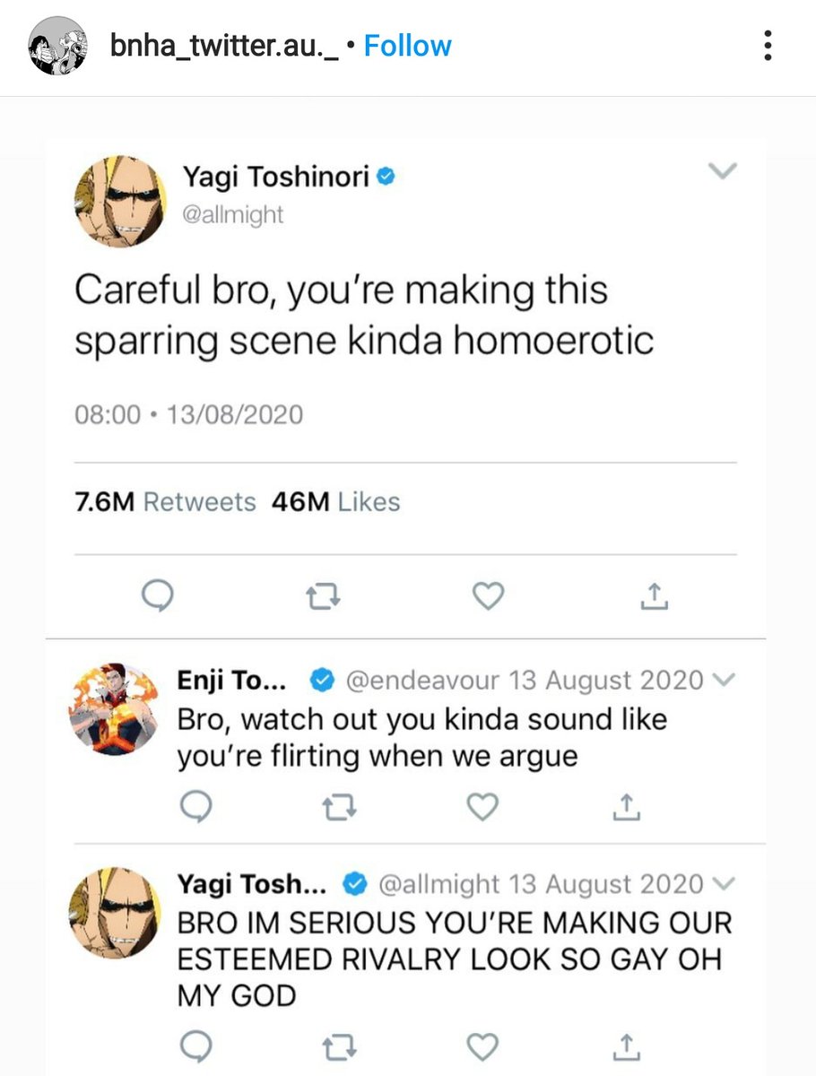 skybaird14's tweet photo. bro #allmight #endeavor #BNHAfanart #bnha #BokuNoHeroAcademia Original text belongs to @bnha_twitter.au._ on Insta <3 https://t.co/wv78LFlIqk