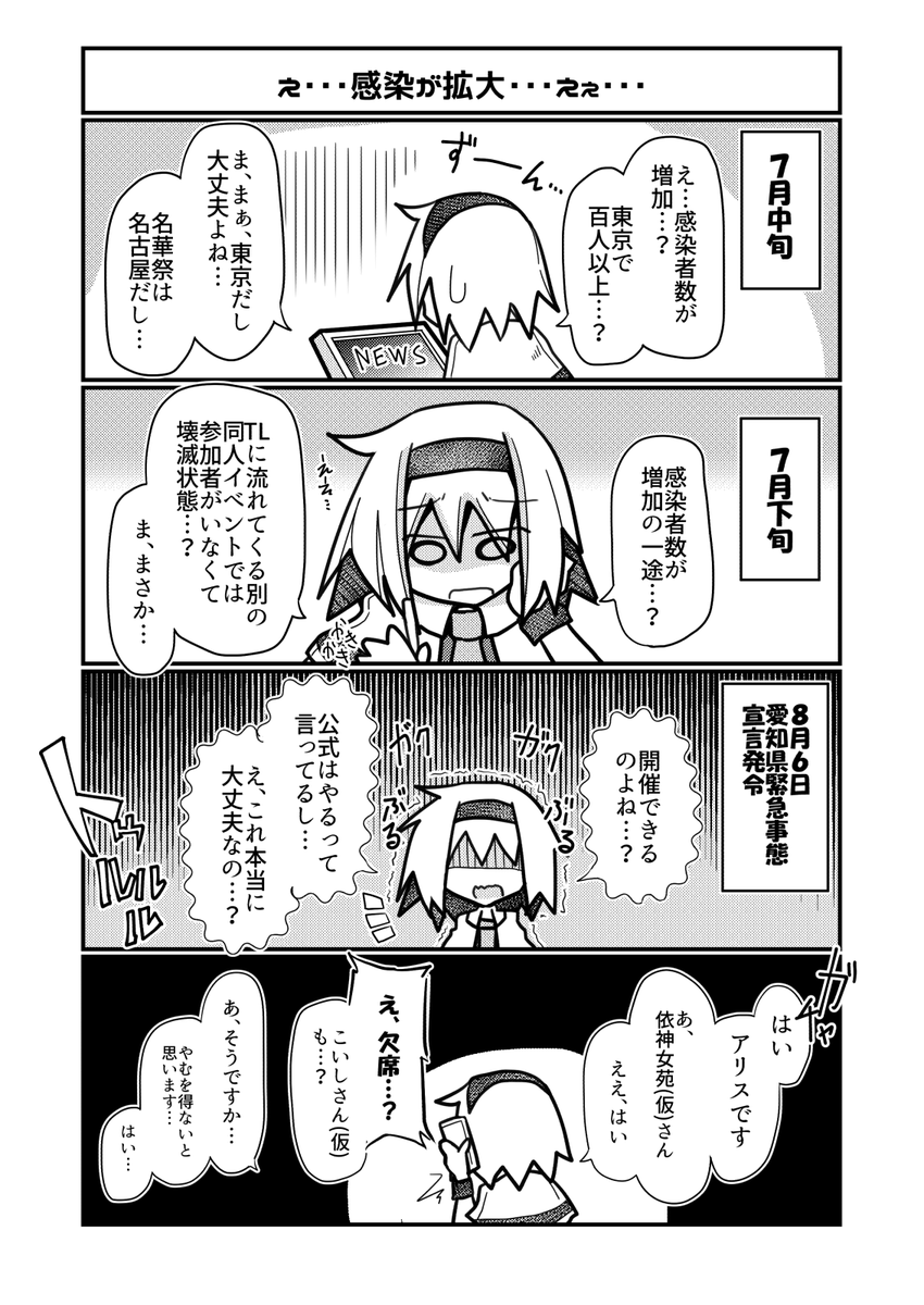 アリス・マーガトロイドの『限界が近い』同人活動!～番外編～「マガトロさん名華祭へ行く」 ①