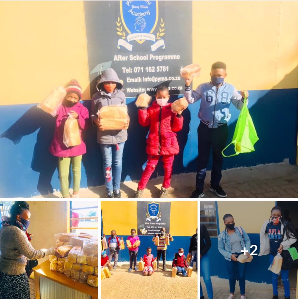 pyma_SA's tweet photo. Another successful bread distribution this week. Thank you to all who participated in the distribution. We aim to continue responding to the needs of our beneficiaries and parents during this pandemic.
#pyma2020 #breaddistribution @dladla_xolisile @drkhumalo_m @KhotsoRamushu https://t.co/mOhzDWYt5L