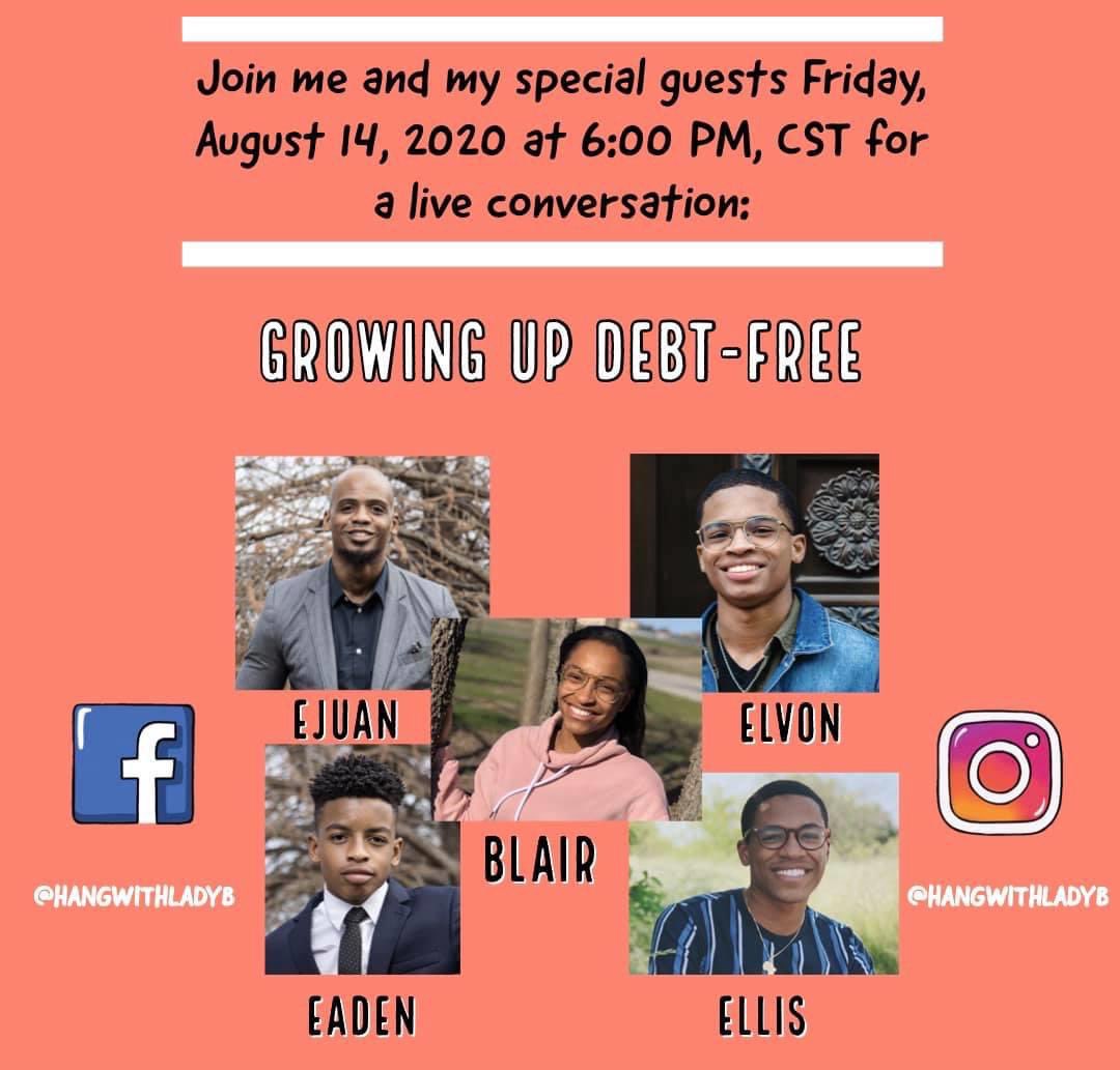 SonjaBowman's tweet photo. LIVE tomorrow as they share their experience of Growing Up Debt-Free!
#debtfree #debtfreedom #livelikenooneelse #financialfreedom #debtfreeliving #debtfreelifestyle #debtfreecommunity #money #financialwealth #debtisdumb #cashisking #daveramsey #canceldebtbuildwealth #wealthchaser https://t.co/l95Vx9dZCb