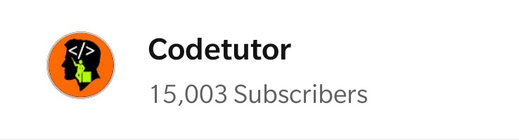 anilvdeshpande's tweet image. Another small milestone breached by #codetutor. Surpassed 15k subscrbers. Thanks for all the kind words and support. For quality Android and mobile development tutorials don&apos;t forget to visit Codetutor. @YouTubeIndia @YouTube