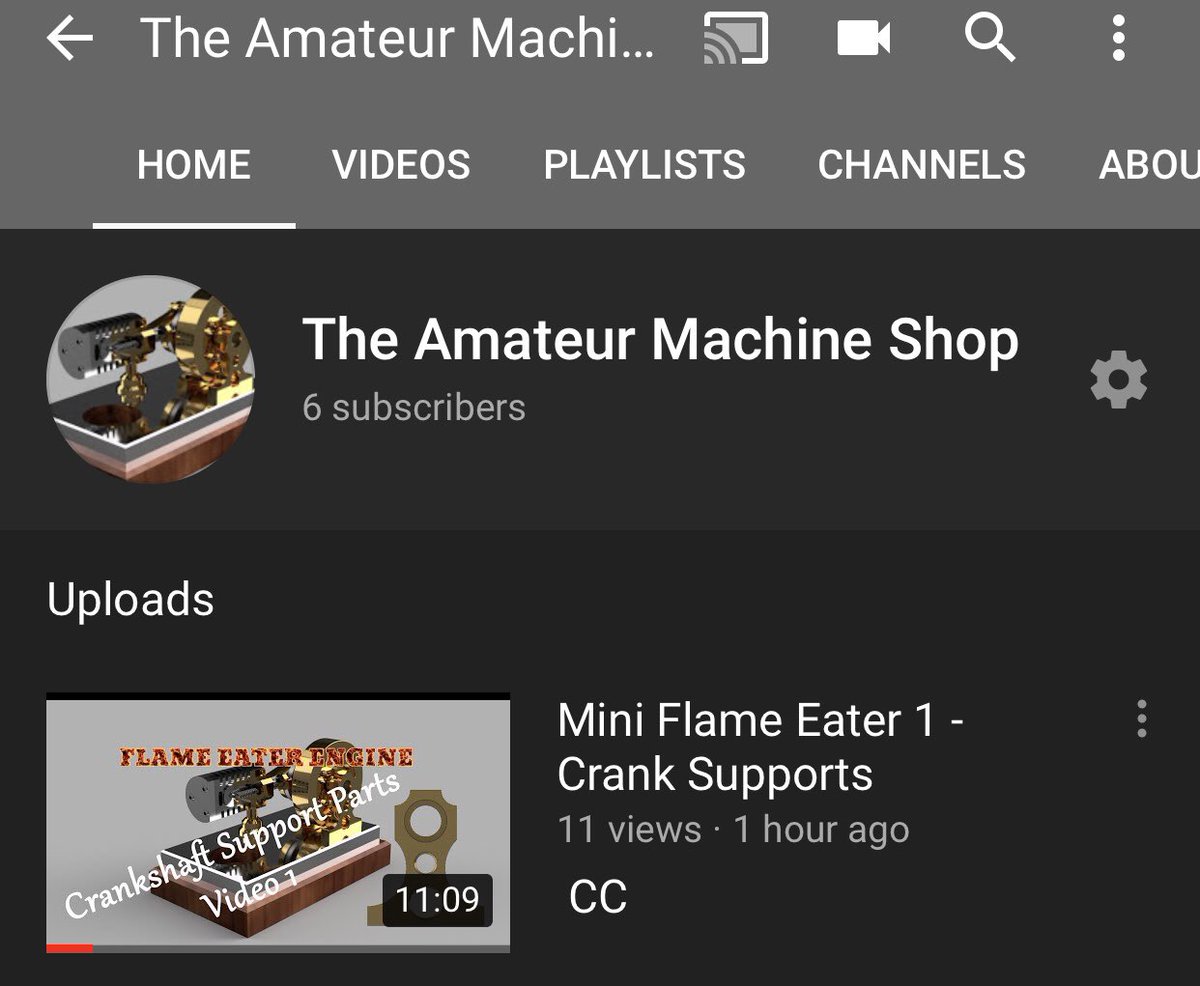 AmatMachShop's tweet photo. Posted a new video for the Mini Flame Eater build. Machining the Crankshaft Supports. https://t.co/4HS6jaDN8m #milling #lathing #hobbymachining #stirlingengine https://t.co/gSaHxaXGxf