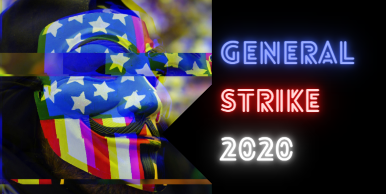 YourAnonCentral's tweet photo. Calls for #GeneralStrike in the United States.

Demands:
-Universal Basic Income
-Universal Health Care
-Green New Deal
-Gun control
-Defund police/ ICE
-Codify Roe 
-Amnesty
-Job/housing rights
-Free public college
-Wealth tax
-Save USPS
-Deprivatize banks
#GeneralStrike2020 https://t.co/Lg0QrO8WsH