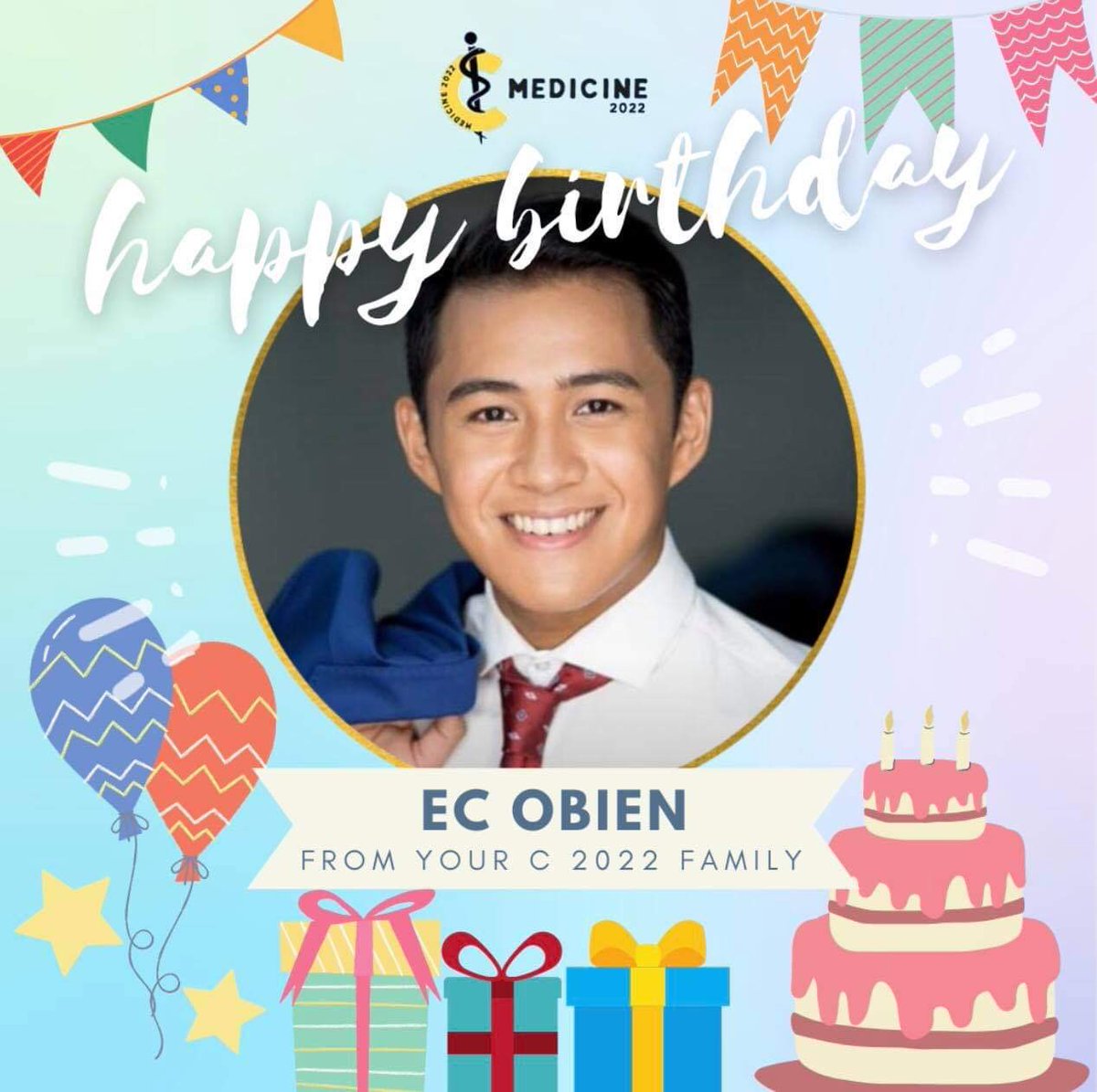 USTCMED2022's tweet photo. Happy birthday, EC! 🥳🥰 https://t.co/9LMFlroM2I