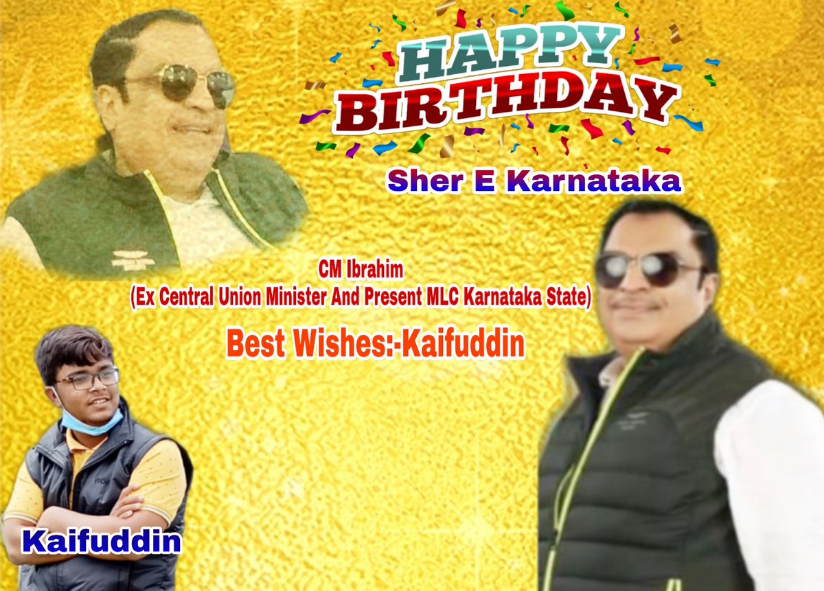KAIFUDD97224638's tweet photo. Thanks for being our greatest asset. May all your dreams come true on this special day of yours! We all respect you and wish that everyone could have a political leader like you. Here's wishing you a very happy birthday and many happy returns. @Vote_cmibrahim @INCKarnataka https://t.co/nC3PvD30Gw