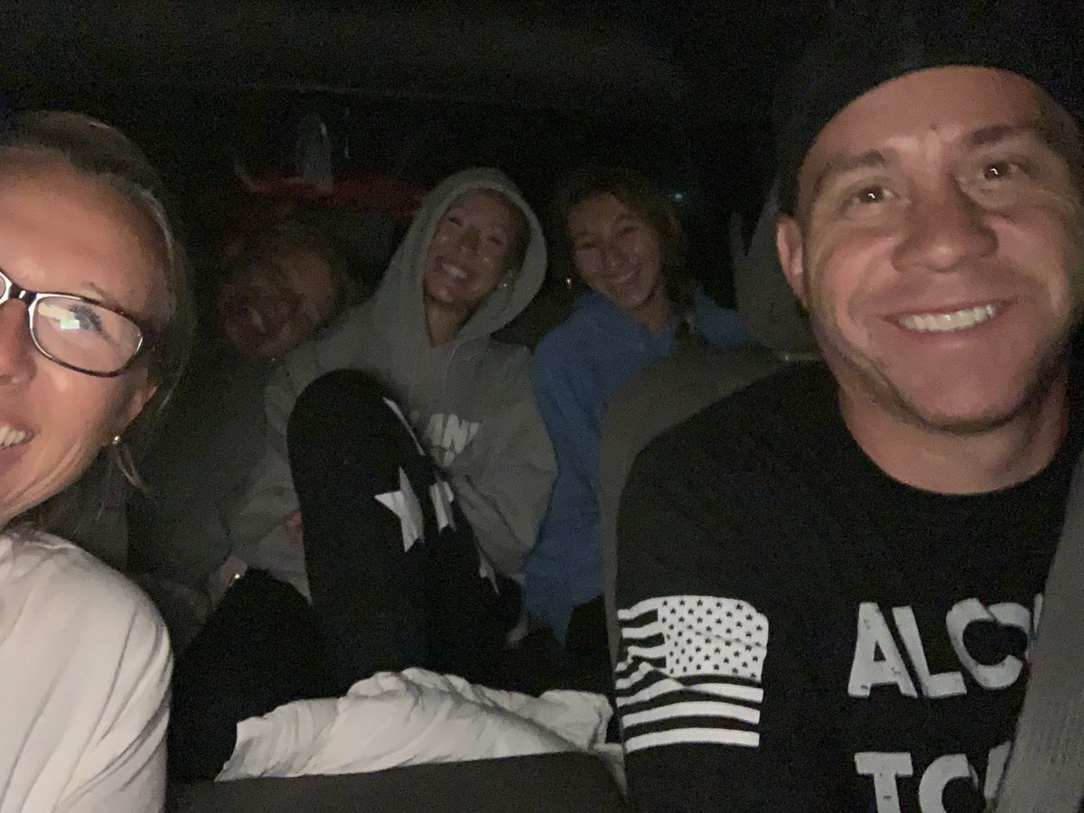 Bama bound! Let the car giggles and games begin! #RollTide