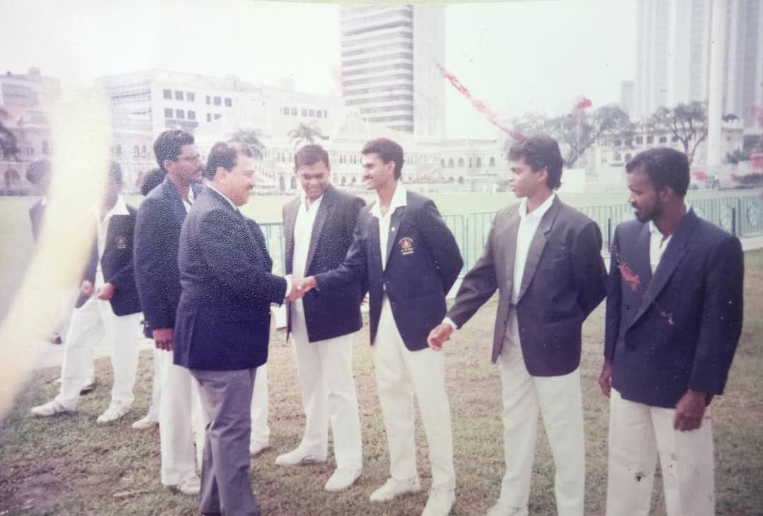 MalaysiaCricket's tweet photo. Interview with MARIMUTHU Muniandy or better known as Andy by those in the Malaysian cricketing circle is a swashbuckling all-rounder, but a class man off the pitch. 
https://t.co/6ZR6Uqip9K https://t.co/MIAcIh7jB9