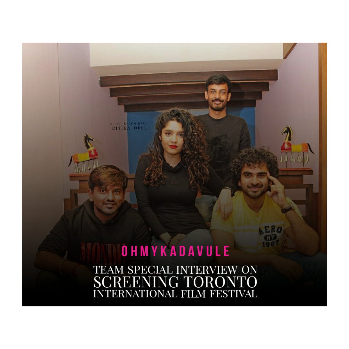 #OhMyKadavule screening today Aug 14th at 7 pm in Toronto film festival, Best wishes to @ritika_offl and cast & crew of the movie. Also, we have a special interview with @Dir_Ashwath @ashokselvan & @leon_james Have a fantastic day.
.
.
.
#Ritikasingh #WeLoveRitikasingh https://t.co/hzuVVq4Wr0