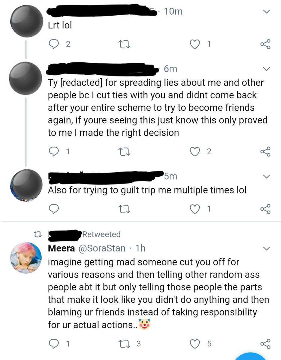 There's also instances of Lyn guilt tripping people. I will not be revealing their identities on these public posts.