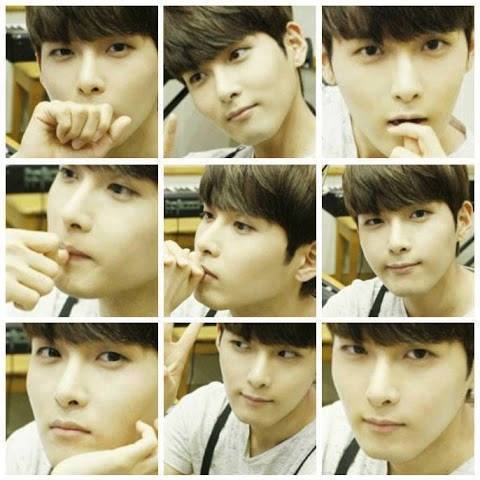 and even questioned whether he wasn’t being snookered by the company.So Ryeowook decided to go on a diet to prove them his willpower. He cut down on his food by 1/3 and around 2- 3am every night, after he finished school and studied at home for a bit, he skipped rope 3000 times.