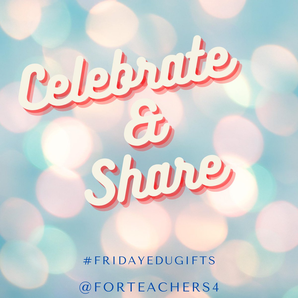 I love this idea,only an hour old and some great resources shared already. This hashtag is going to be so useful #FridayEduGifts #PrimaryRocks #Ukedchat #edchat