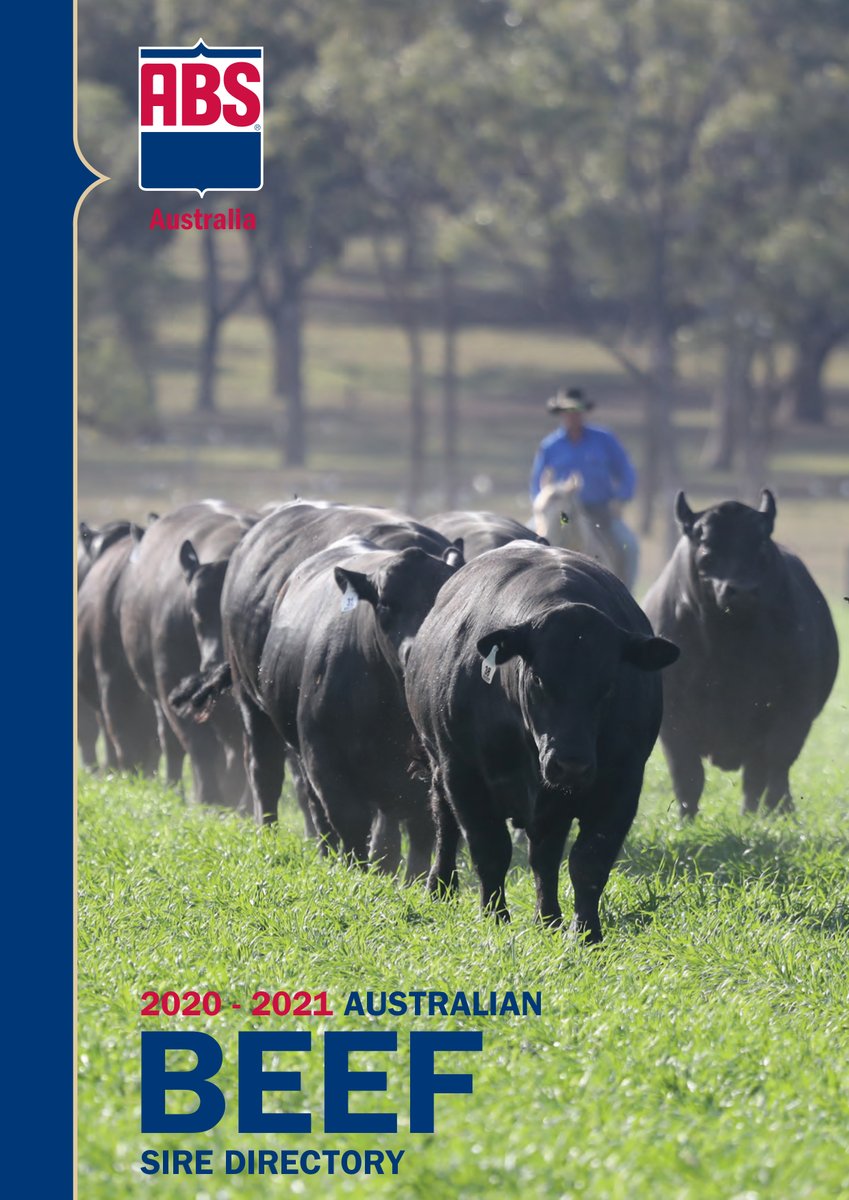 ABSAustralia's tweet photo. !! HOT OFF THE PRESS !!
Here's your sneak peek at the Angus section of our 2020-21 Beef Sire Directory which will be officially released next week
https://t.co/3CEiR7cGdF
The full directory will be emailed out and sent to the printers next week https://t.co/dbnkwH91zN