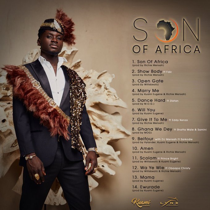 fyllaprince's tweet photo. Songs released so far are bangers.
Support your own, and love @KuamiEugene
#SonOfAfrica
#OpenGate #GhanaWedey #Ewurade https://t.co/x62APFbcQr