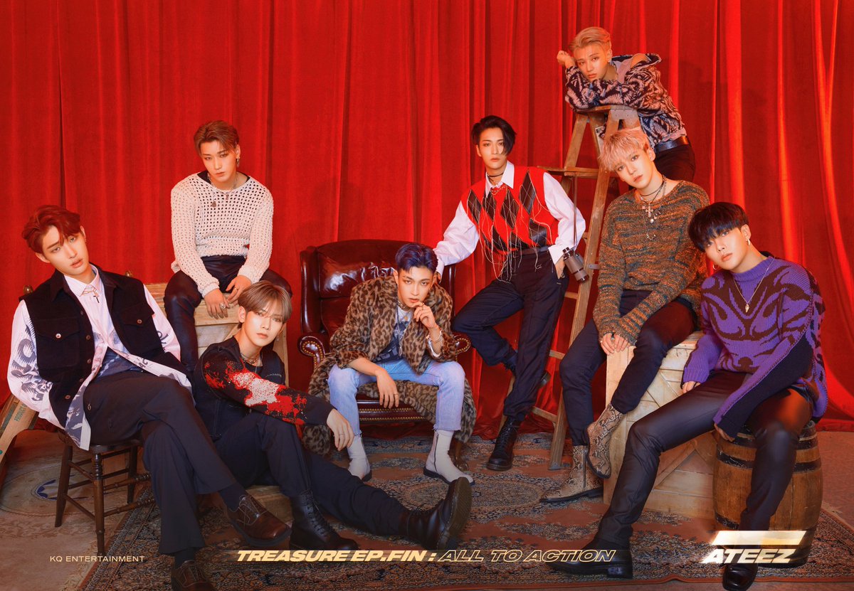 Ateez Treasure Ep. Fin : All To Action 