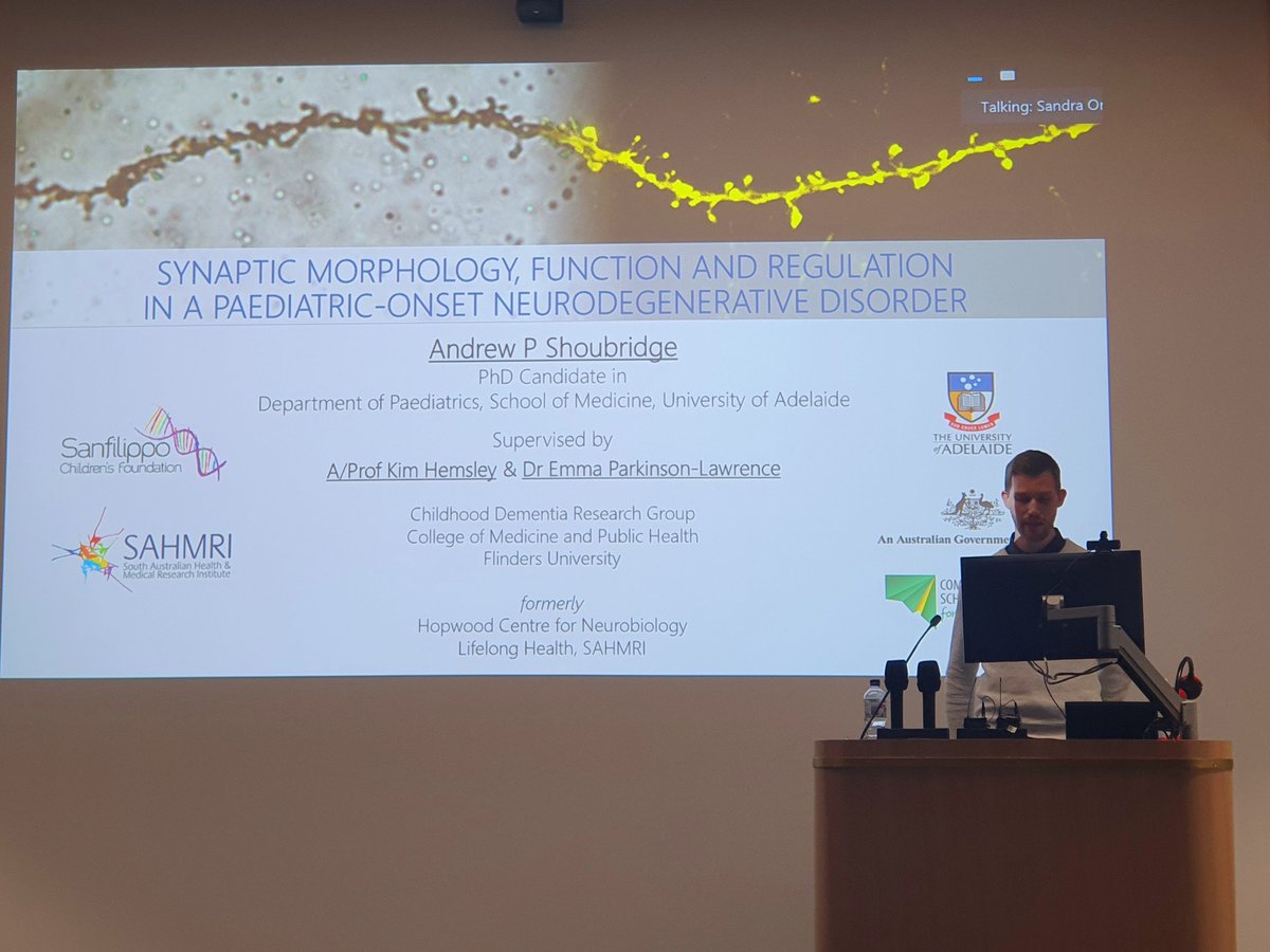 Huge congrats to my brother <a href="/apshoubridge/">Andrew Shoubridge</a> for presenting his final PhD seminar! Such an impressive project 👏👏 <a href="/sahmriAU/">SAHMRI</a> <a href="/UniversitySA/">UniSA</a>  #PhD