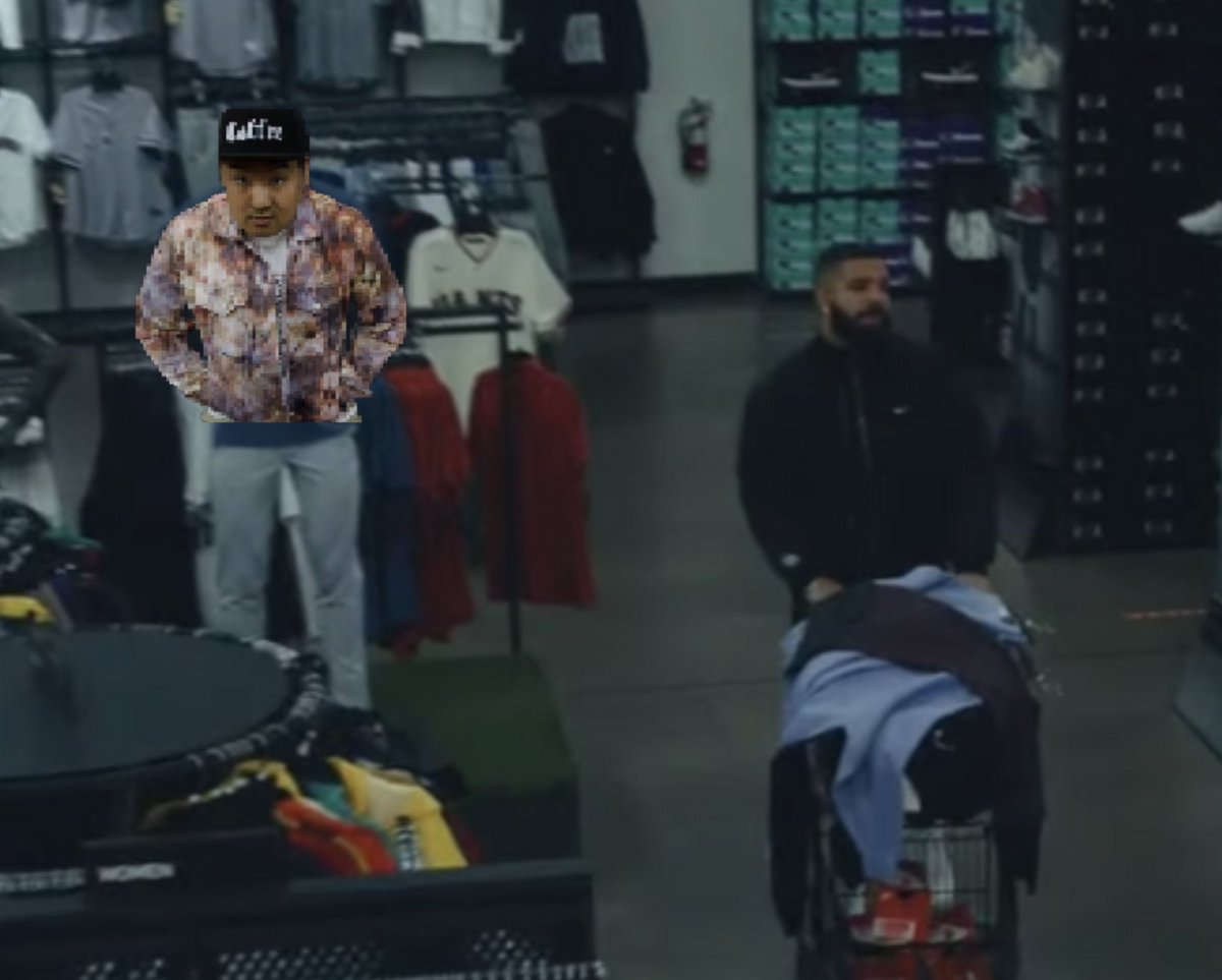 drake nike store