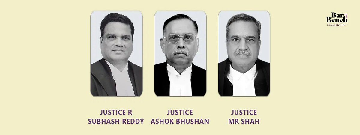 Bench assembles. Supreme Court Bench of Justices Ashok Bhushan, R Subhash Reddy and MR Shah to hear. UGC hearing listed as Item 7 on the cause list.  #StudentsInSCForJustice  #studentsAgainstUGCGuidelines  @anubha1812  @advocate_alakh  #SupremeCourt