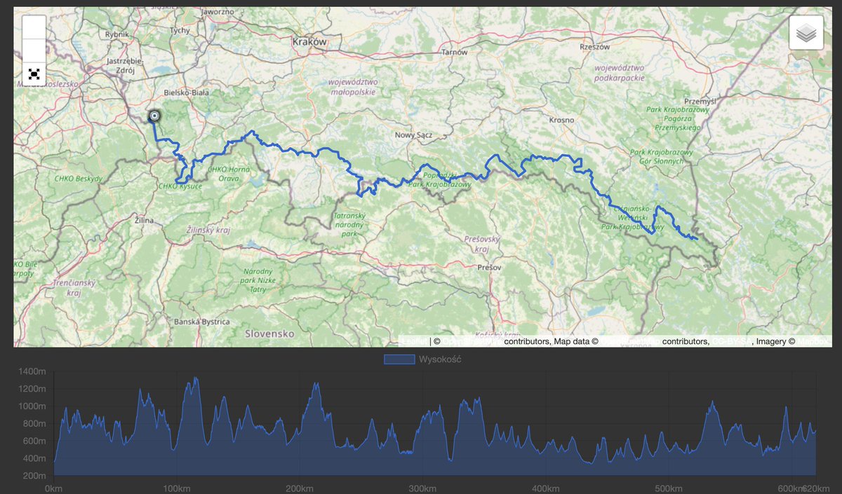 darczo's tweet photo. Jutro rusza rajd MTB #CarpatiaDivide. Start w Ustroniu w Beskidzie Śląskim, meta w Mucznem w Bieszczadach. Ponad 600 km. Przewyższeń moc.
#CD2020 #CD20 https://t.co/oqYcmocvHN